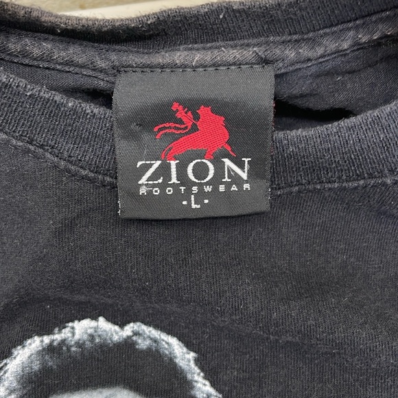 Vintage Iconic Johnny Cash Middle Finger Rock Band T Shirts Sz L - Picture 5 of 7